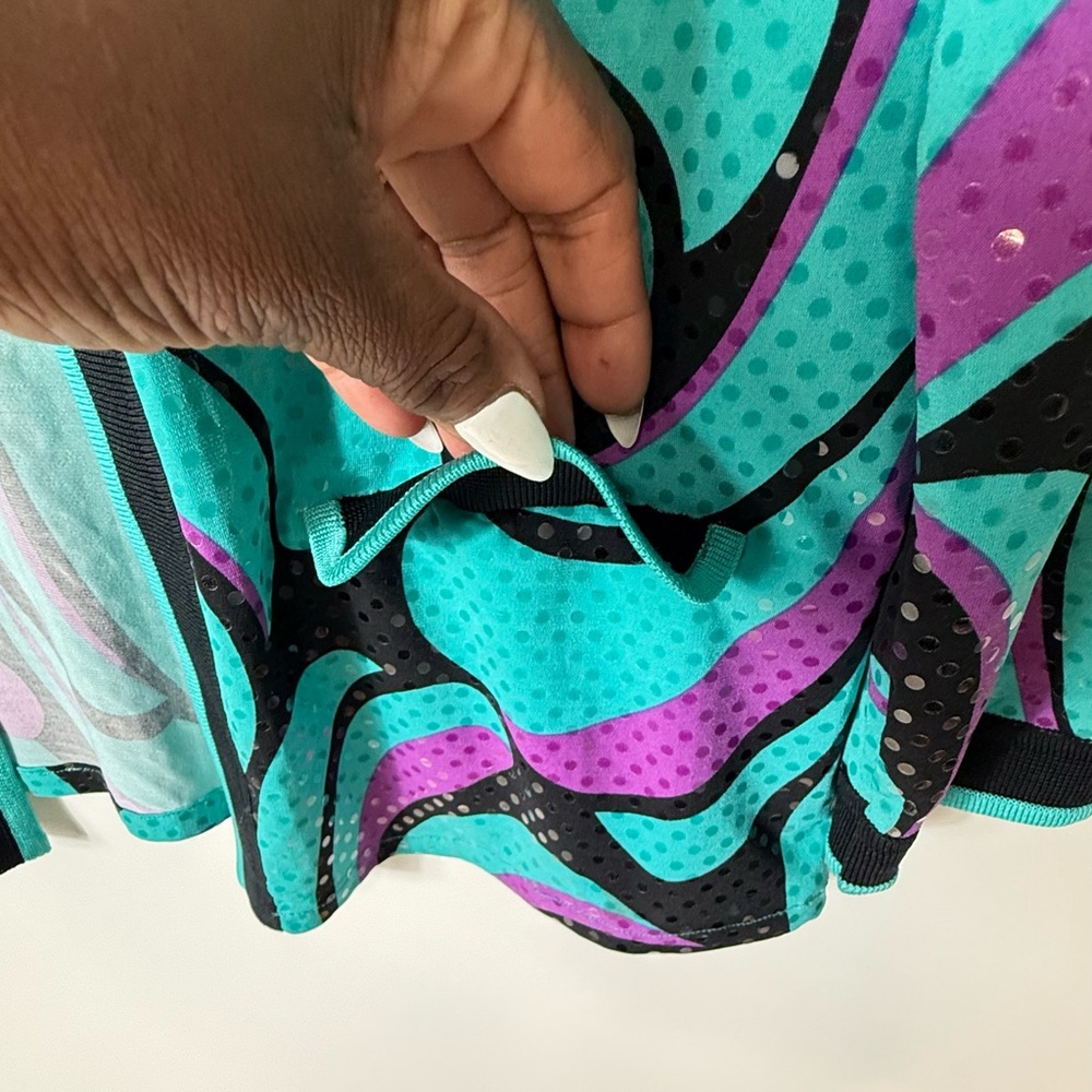 #576 Ming Wang Patterned Jacket Size S - image 4